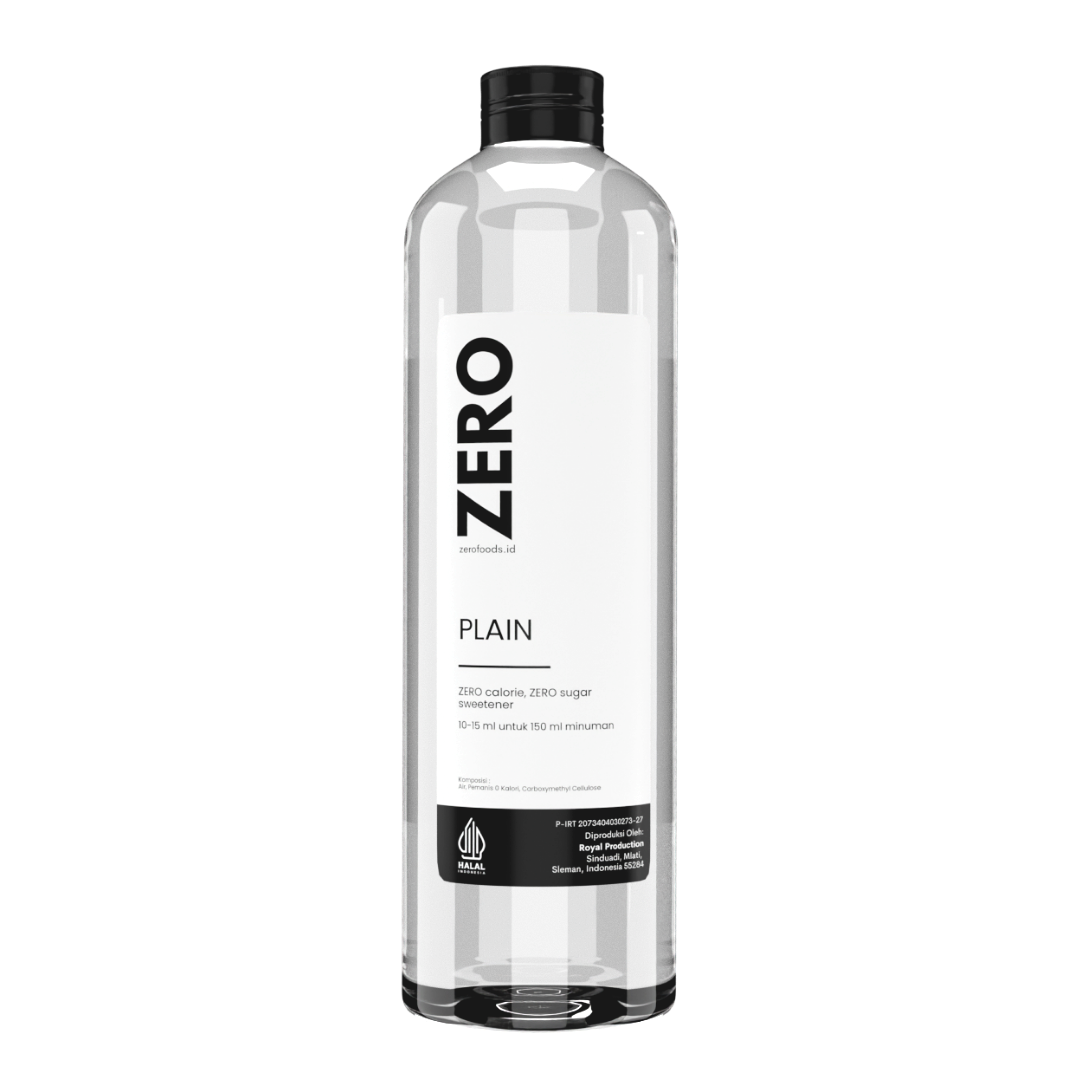 ZERO Syrup bottle